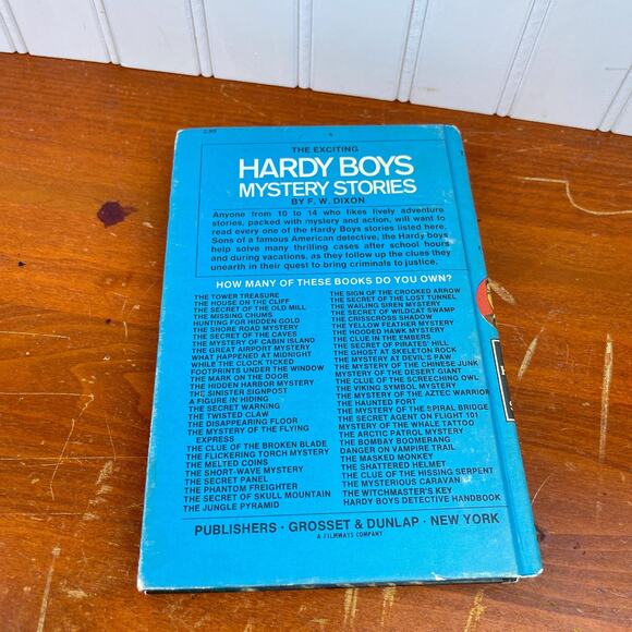 The Hardy Boys, The Tower of Treasure, Book 1, Franklin W. Dixon Children’s Book - Picture 10 of 10